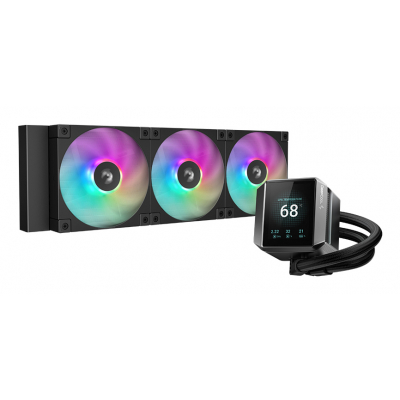 MYSTIQUE 360 ARGB Procesador Sistema de refrigeración líquida todo en uno 12 cm Negro 1 pieza(s)