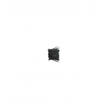 Gembird NYTFR-250X3.6 presilla Nylon Negro 100 pieza(s)