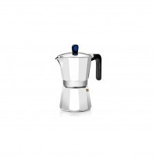 CAFETERA MONIX INDUCTION EXPRESS - 9 TAZAS - ALUMINIO CON RECUBRIMIENTO ANTIADHERENTE - MANGO ERGONÍ?MICO - EXTERIOR ALUMINIO - INTERIOR SIN CANTOS M8