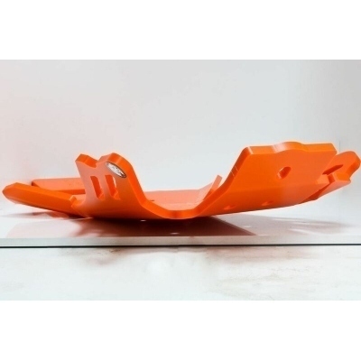 Protector de cárter Xtrem HDPE KTM 11-16 250SX-250XC-300XC, naranja AX1445