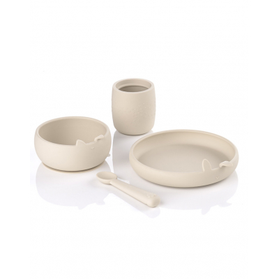 Vajilla Jane de Silicona Dinner Set Sand