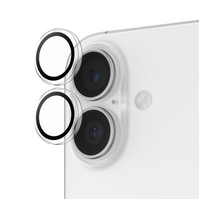 Hoops® Camera Lens Protector Transparent iPhone 17 | iPhone 16 | 16 Plus Protector de pantalla Apple 1 pieza(s)