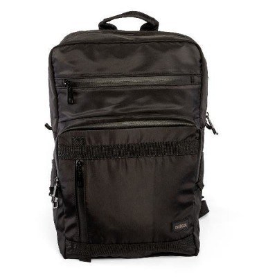 Mochila para portátil Nilox URBAN NEGRA. 100% poliester, portátiles con pantalla de hasta 15,6''