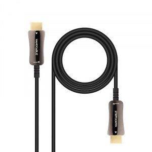 Cable HDMI Nanocable, V2.1, AOC, 8K@60Hz, 20 metros