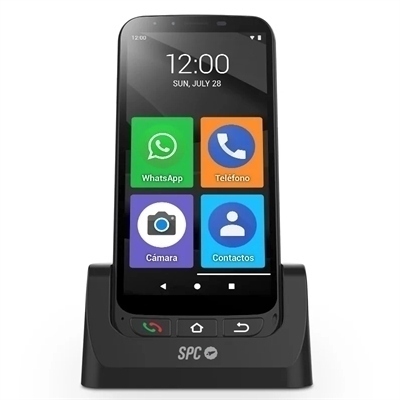 Telefono movil smartphone spc zeus negro - 5.5pulgadas - bt - 13 mpx - 5 mpx - android 11 - 32gb rom - 3gb ram - 2400 mah