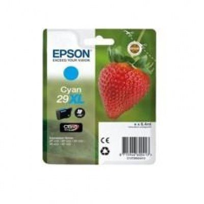 Cartucho tinta epson 29xl c13t29924012 cian xp235 - xp332 - xp3357xp4327xp435 - fresa