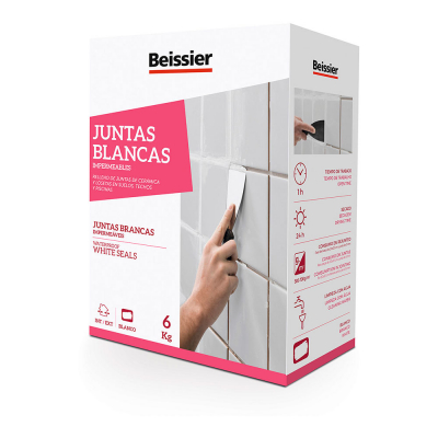 Beissier juntas blancas impermeables 6kg 70162-001