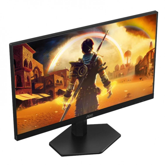 Monitor gaming AOC 24G42E, 23,8 pulgadas, Full HD (1920×1080), Fast IPS, 180 Hz, 1 ms GtG, HDR 10, HDMI, DisplayPort, clase E, negro - imagen 2