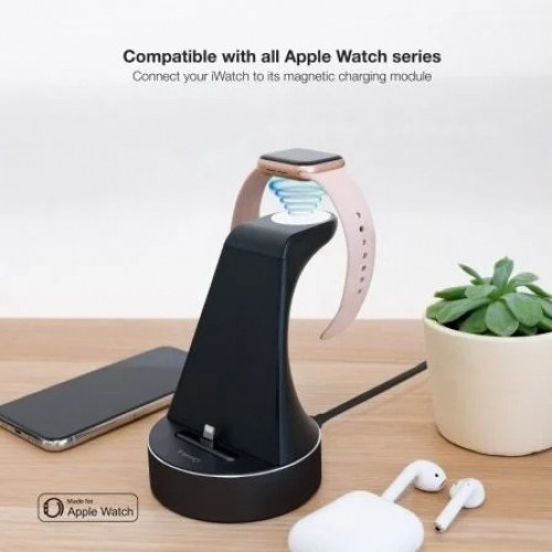 Base de Carga para Apple Watch y iPhone Tooq TQCD02L