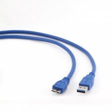 CABLE GEMBIRD USB-A 3.0 MACHO A MICRO USB B MACHO 0.5METROS AZUL CCP-mUSB3-AMBM-0.5M