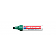 Edding 500 marcador permanente Punta de cincel Verde 10 pieza(s)