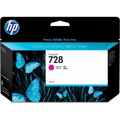 HP 728 Magenta Cartucho de Tinta Original - F9J66A