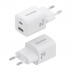 Aisens - Cargador Gan 35W, 1Xusb-C Pd3.0 Qc4.0, 1Xusb-A Qc3.0, Blanco