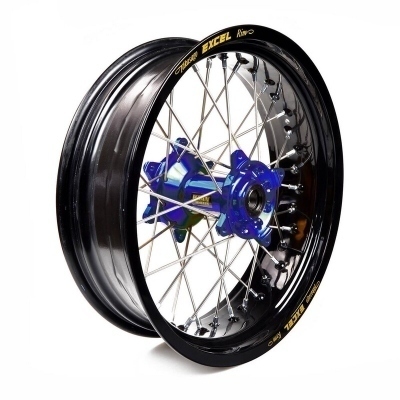 Rueda completa Haan Wheels aro negro 17-5,00 buje azul 1 36009/3/5 1 36009/3/5