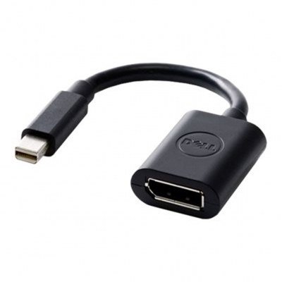 Cable mini displayport a displayport dell 20.3cm - macho - hembra - negro