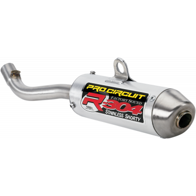 Silencioso Pro Circuit R-304 KTM SX65: aluminio, tapa de acero inox ST04065-RE