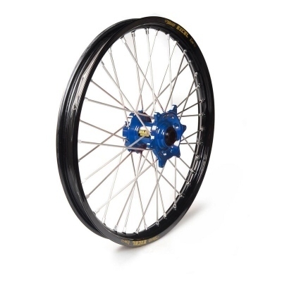 Rueda completa Haan Wheels aro negro 21-1,60 buje azul 1 35219/3/5 1 35219/3/5