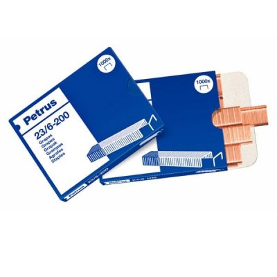 Grapas Petrus Esselte 23600/ 23/6/ 1000 unidades