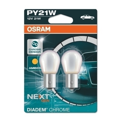 Bombilla OSRAM Diadem PY21W 12V/21W - X2 7507DC-02B