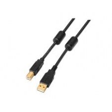 Nanocable Usb-a/m A Usb-b/m 2m Negro