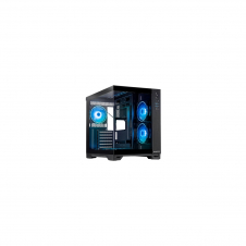 Chieftec Visio GM-30B-TG-OP schwarz Tempered Glass x 2 Cubo Negro