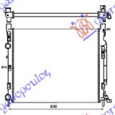 RADIATOR 1.6 PETROL - 1.5 DIESEL + A/C (560x480x26) (NRF)