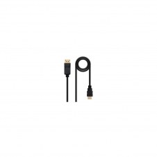 CABLE NANOCABLE DISPLAYPORT MACHO A HDMI MACHO 5M NEGRO 10.15.4305