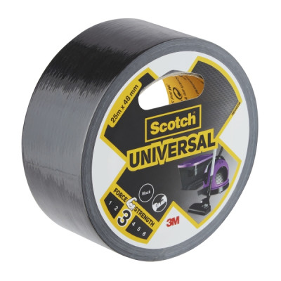Scotch Cinta Adhesiva Americana -  48mm x 25m - Color Negro