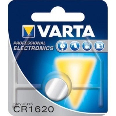 Pila Litio CR1620 VARTA 3Vdc 70mAh