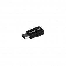 StarTech.com Adaptador USB-C a Micro-USB - Macho a Hembra - USB 2.0 - negro