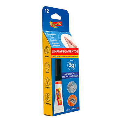 Limpiador adhesivos blister 3 g