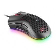 Ratón Mars Gaming Óptico Rgb Usb 32000dpi Negro