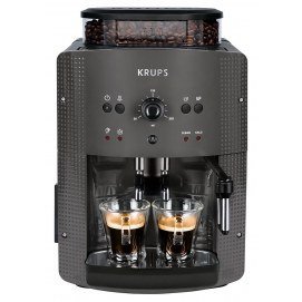 Cafetera Krups EA810B, Superautomática, 3 temperaturas, 15 bares, negro