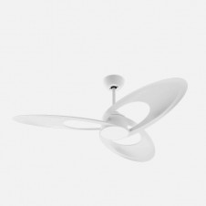 Ventilador Dc Tarazona 18w Blanco 3aspas 6vel.136d 2250lm 3000-4500-6500k Remoto+memoria+temporizador