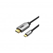Vention CRBBH adaptador de cable de vídeo 2 m USB Tipo C HDMI Negro, Gris