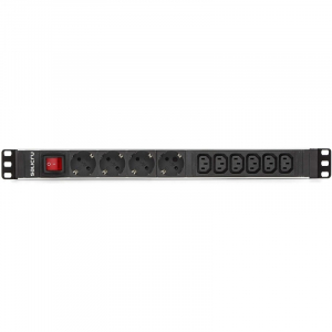 Regleta Rack Salicru SPS 4F+6F PDU SCH+C13/C14