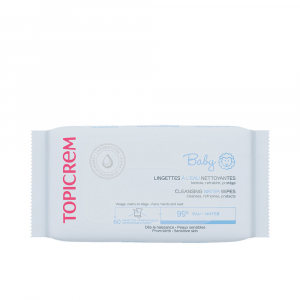 BABY toallitas limpiadoras al agua 60 u
