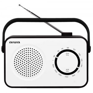 RADIO Portátil AIWA R190BW AM/FM ALTAVOZ 4 blanco