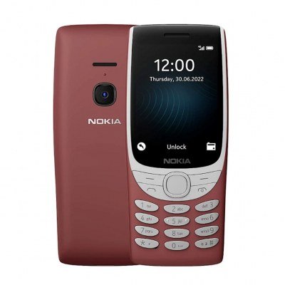 Telefono movil nokia 8210 rojo 2.8pulgadas - 128mb rom - 48mb ram - 0.3mpx - 4g
