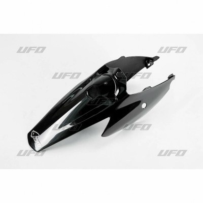 Guardabarros trasero con paneles laterales traseros UFO KTM negro KT03080-001 KT03080#001