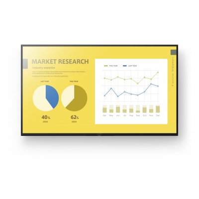 FW-50EZ20L pantalla de señalización Pantalla plana para señalización digital 127 cm (50) LED Wifi 350 cd / m² 4K Ultra HD Negro Android 16/7