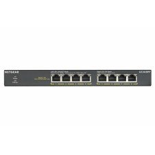 NETGEAR GS308PP No administrado Gigabit Ethernet (10/100/1000) Energ?a sobre Ethernet (PoE) Negro