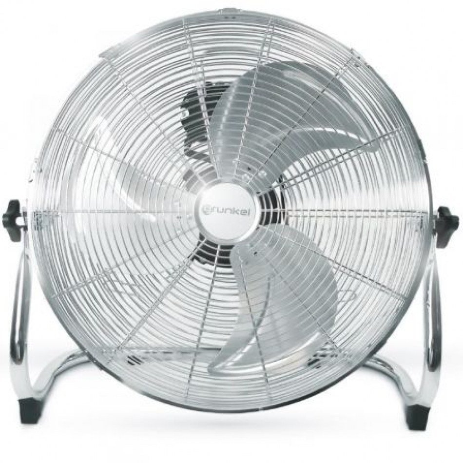 Ventilador de Suelo Industrial Grunkel MET-H18INDUSTRIAL/ 90W/ 3 Aspas 45cm/ 3 Velocidades