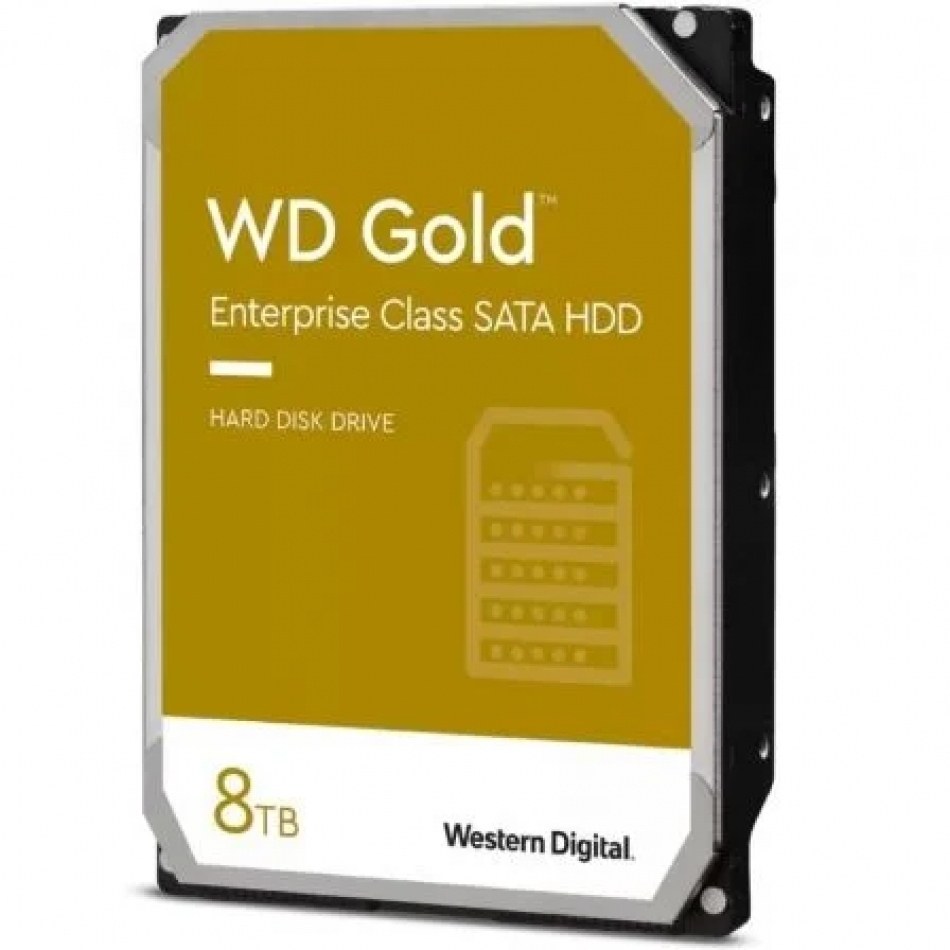 Disco Duro Western Digital WD Gold Enterprise Class 8TB/ 3.5/ SATA III/ 256MB