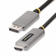 StarTech.com Cable Adaptador de 2m DisplayPort a HDMI - 8K 60Hz - 4K 144Hz - HDR10 - Conversor de V?deo Activo DP 1.4 a HDMI 2.1 - Convertidor Displa