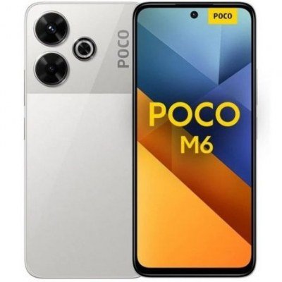 Smartphone Xiaomi POCO M6 6GB/ 128GB/ 6.79/ Plata