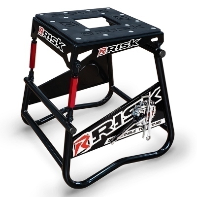 RISK RACING A.T.S Bike Stand Adjustable Top with Magnetic Sides 00381