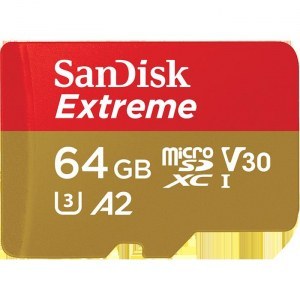 Tarjeta de memoria microSD Sandisk SDXC EXTREME 64GB 170M