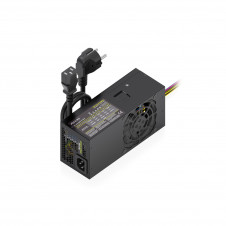 AISENS Fuente Alimentacion TFX 500W con Cable de Alimentacion OEM, Negra