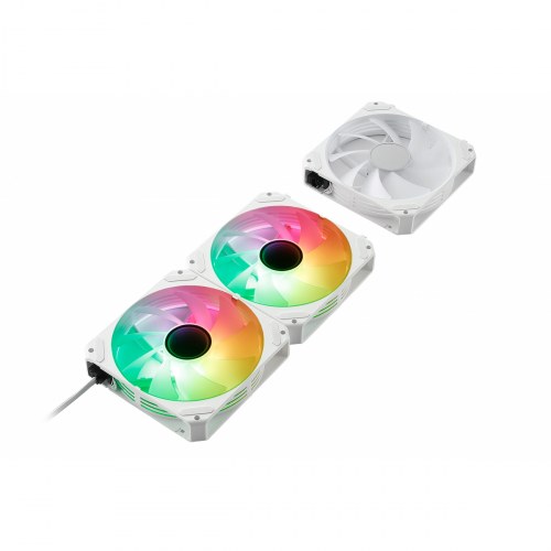 Ventilador ARCLIGHT 2.0 ARGB Kit 3 en 1 White